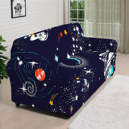 Universe Galaxy Outer Space Print Sofa Cover