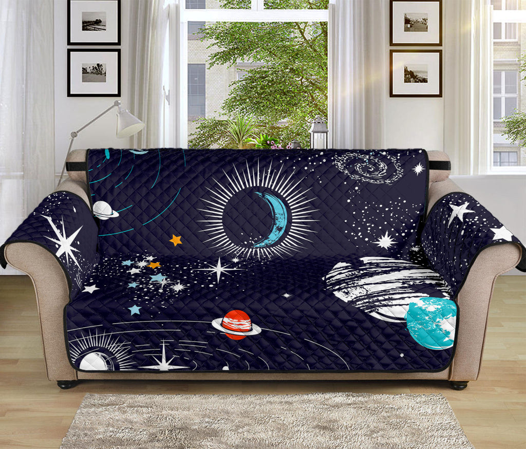 Universe Galaxy Outer Space Print Sofa Protector