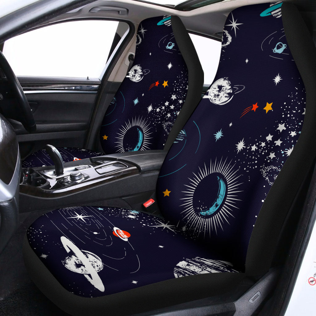 Universe Galaxy Outer Space Print Universal Fit Car Seat Covers