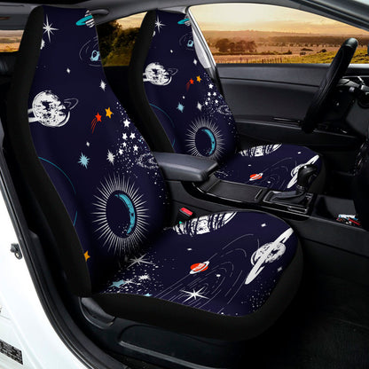 Universe Galaxy Outer Space Print Universal Fit Car Seat Covers