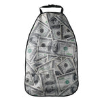 US Dollar Pattern Print Car Seat Organizers