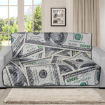 US Dollar Pattern Print Futon Protector