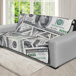 US Dollar Pattern Print Futon Protector