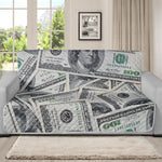 US Dollar Pattern Print Futon Protector