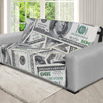 US Dollar Pattern Print Futon Protector