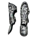 US Dollar Pattern Print Muay Thai Shin Guard