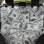 US Dollar Pattern Print Pet Car Back Seat Cover