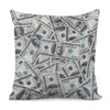 US Dollar Pattern Print Pillow Cover