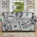 US Dollar Pattern Print Sofa Protector