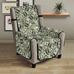 US Dollar Print Armchair Protector