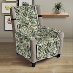 US Dollar Print Armchair Protector