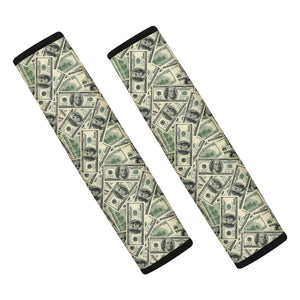 US Dollar Print Car Seat Belt Covers