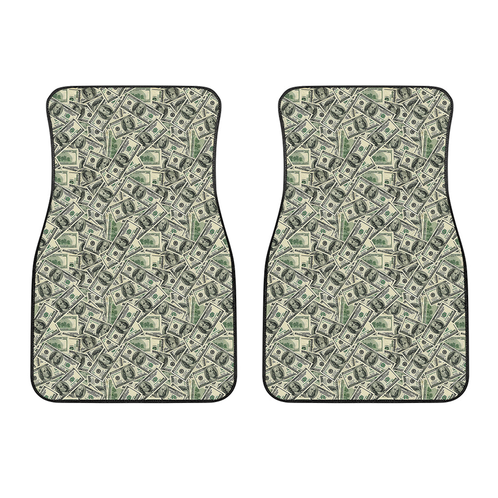 US Dollar Print Front Car Floor Mats