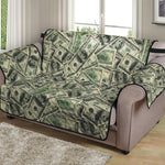 US Dollar Print Loveseat Protector