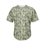 US Dollar Print Men's Baseball Jersey