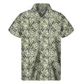 US Dollar Print Men's Short Sleeve Shirt