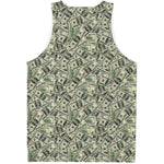 US Dollar Print Men's Tank Top