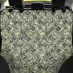 US Dollar Print Pet Car Back Seat Cover