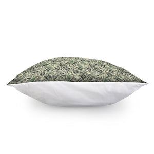 US Dollar Print Pillow Cover