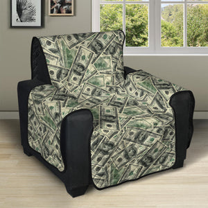 US Dollar Print Recliner Protector