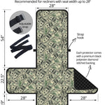 US Dollar Print Recliner Protector