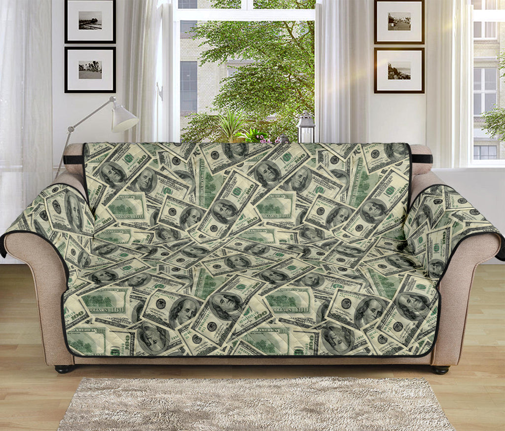 US Dollar Print Sofa Protector