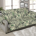 US Dollar Print Sofa Protector