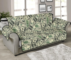 US Dollar Print Sofa Protector