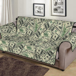 US Dollar Print Sofa Protector