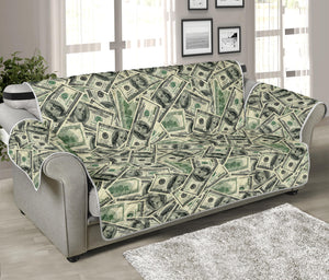 US Dollar Print Sofa Protector