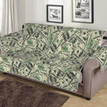 US Dollar Print Sofa Protector