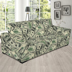 US Dollar Print Sofa Slipcover