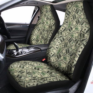 US Dollar Print Universal Fit Car Seat Covers