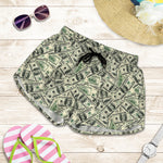 US Dollar Print Women's Shorts