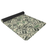 US Dollar Print Yoga Mat