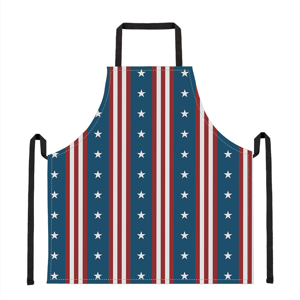 USA Independence Day Pattern Print Apron