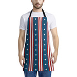 USA Independence Day Pattern Print Apron