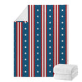 USA Independence Day Pattern Print Blanket