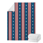 USA Independence Day Pattern Print Blanket