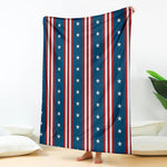 USA Independence Day Pattern Print Blanket