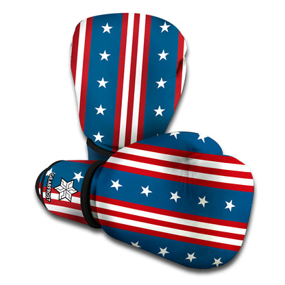 USA Independence Day Pattern Print Boxing Gloves
