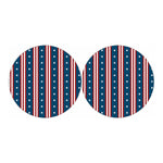 USA Independence Day Pattern Print Car Coasters