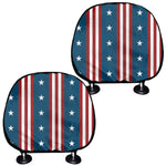 USA Independence Day Pattern Print Car Headrest Covers