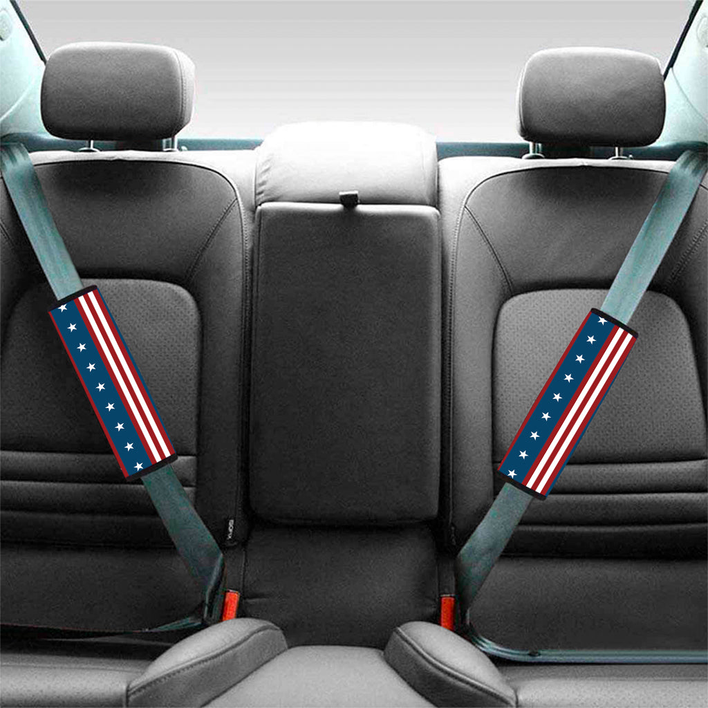 USA Independence Day Pattern Print Car Seat Belt Covers