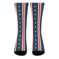 USA Independence Day Pattern Print Crew Socks