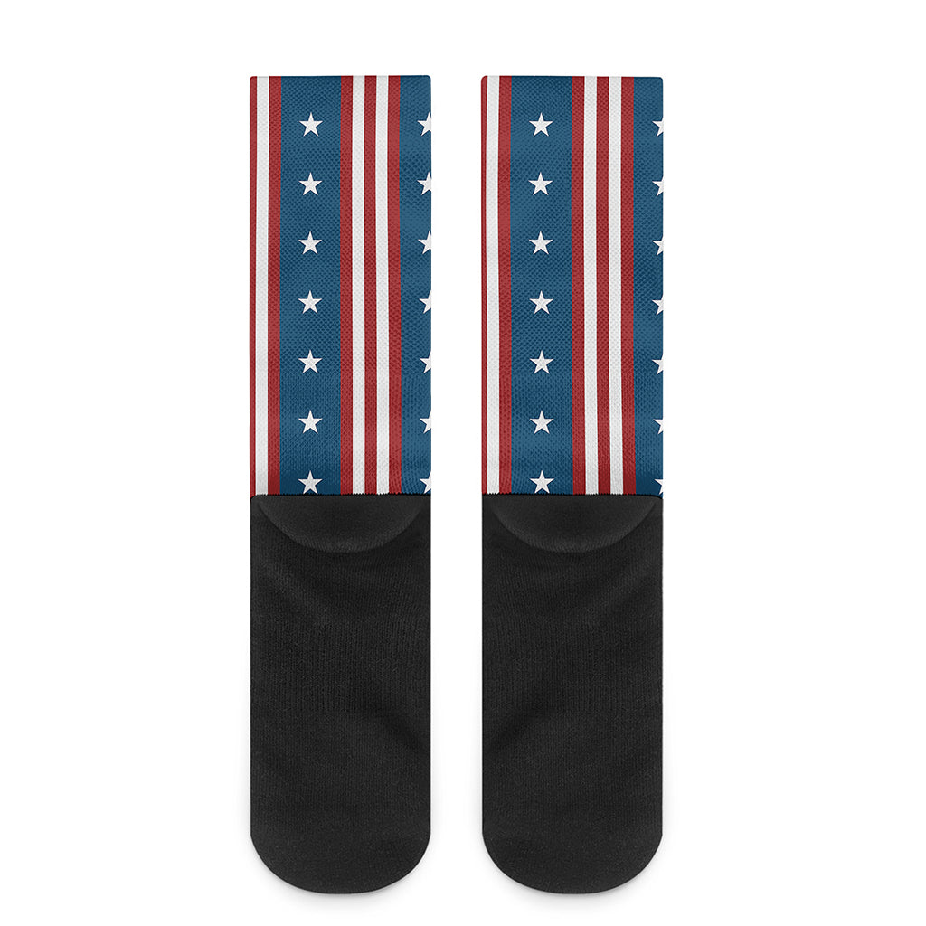 USA Independence Day Pattern Print Crew Socks
