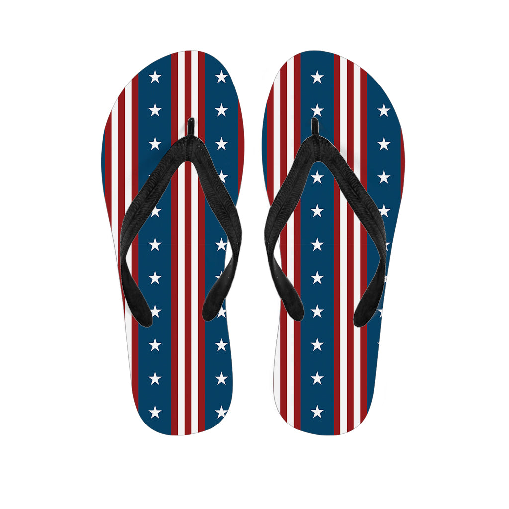 USA Independence Day Pattern Print Flip Flops