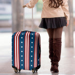 USA Independence Day Pattern Print Luggage Cover