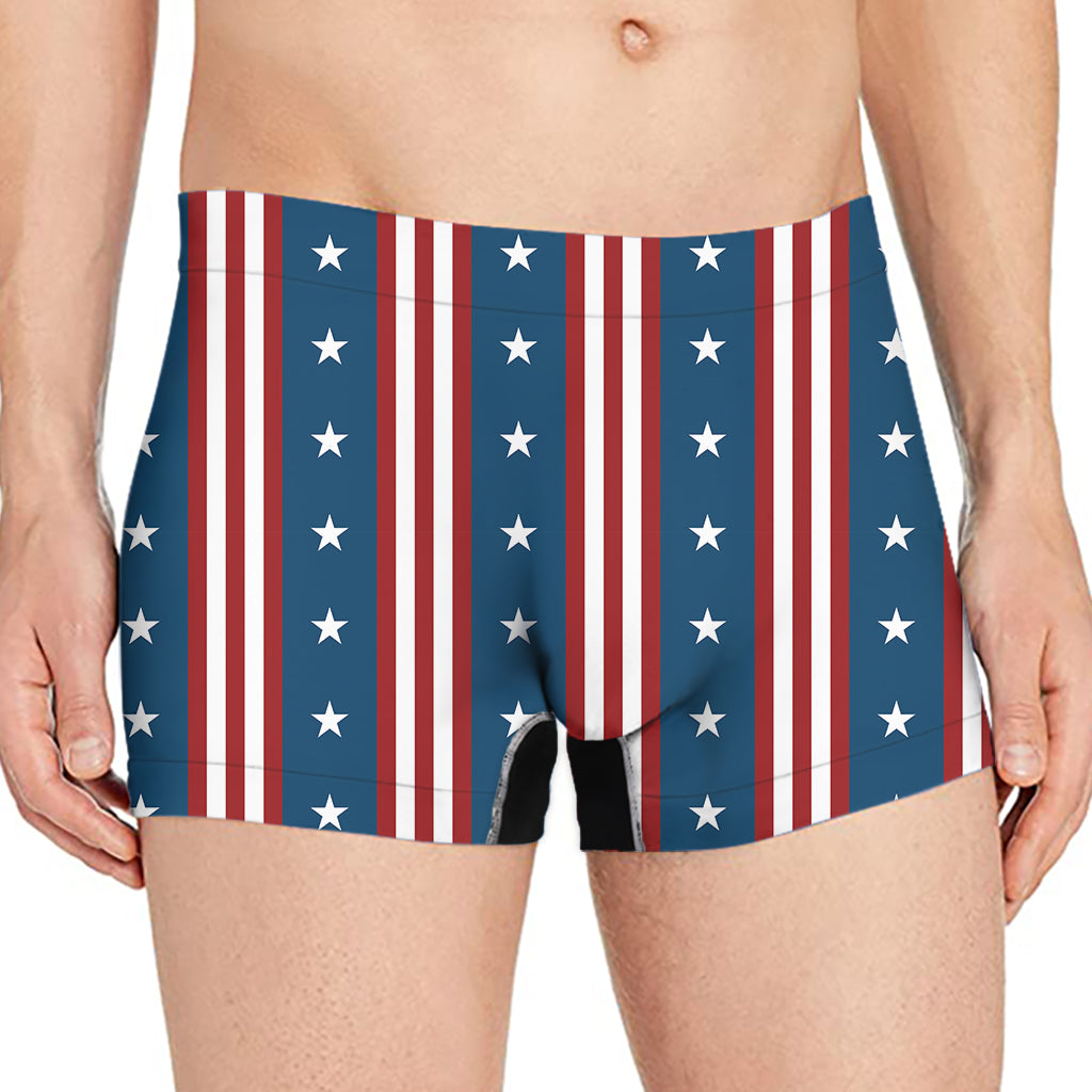 USA Independence Day Pattern Print Men's Boxer Briefs