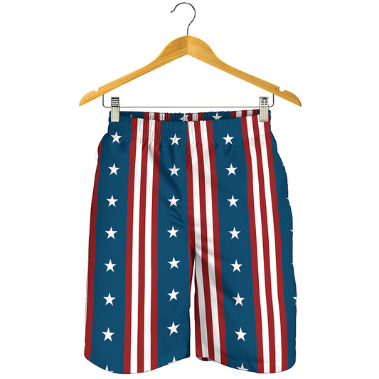USA Independence Day Pattern Print Men's Shorts